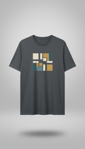 Minimalist Graphic Tee with Tonal Print